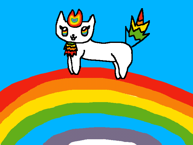 Look a unicorn!