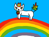 Look a unicorn!