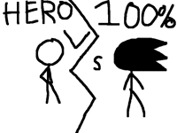 Hero vs. 100% V. 1 Remade