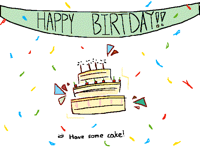 @SlickcakeArt HAPPY (EARLY) BIRTHDAY!!!