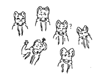 new OC sketches (these look way better)