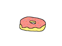 Little donut monster