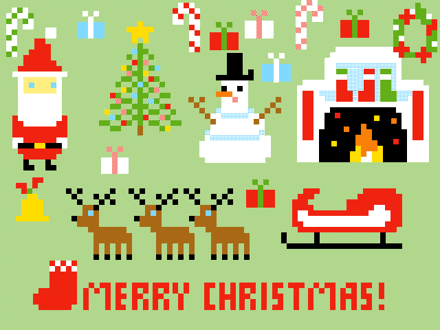 Christmas pixel art️