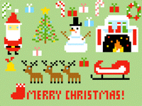 Christmas pixel art️