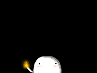 Little white monster