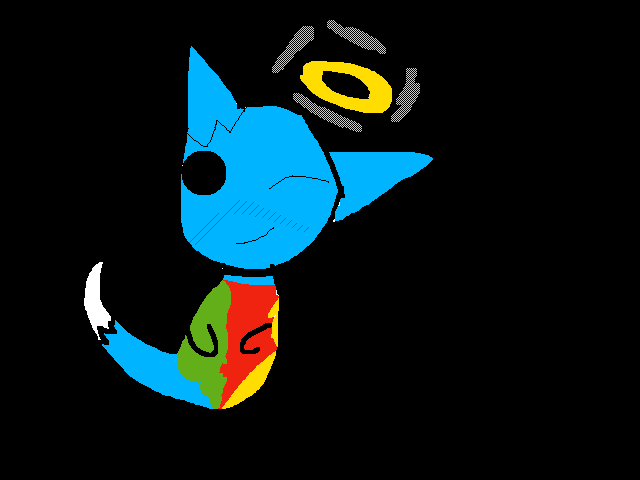 Trying to draw a wolf