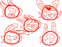 Milo faces