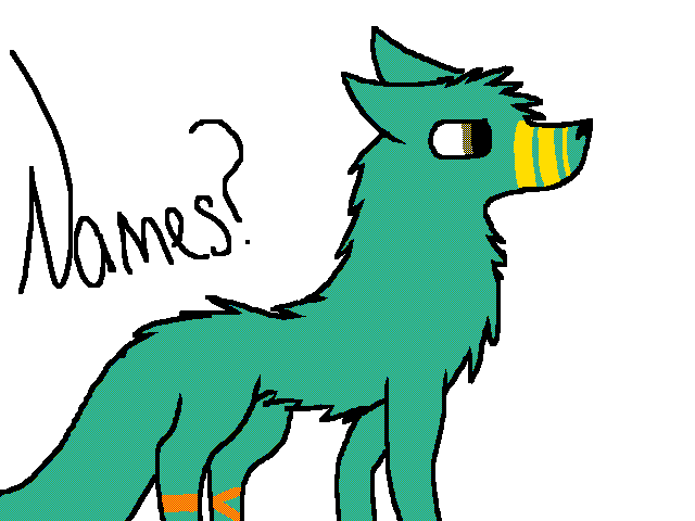 Names for mah new oc?