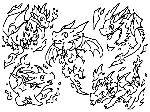 The 4 Orasland Guardians and the Divine Beast