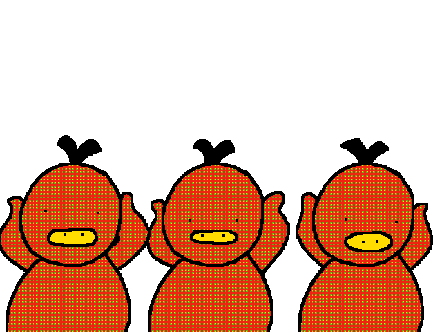Psy ducks