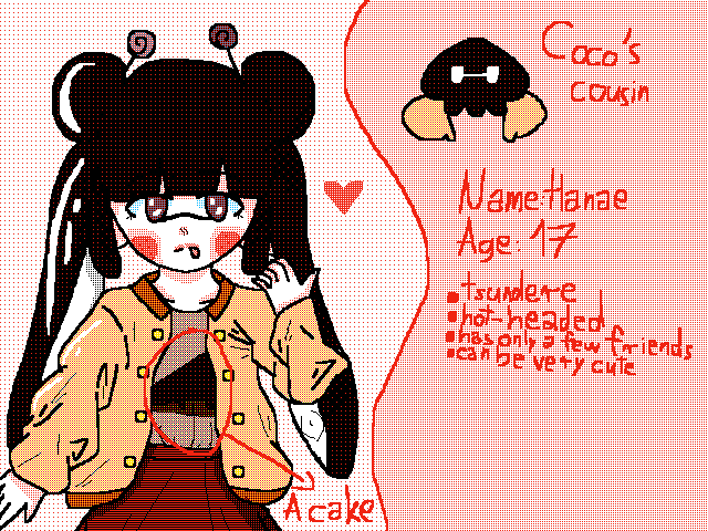 Hanae - new oc
