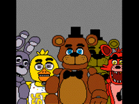 FNAF Pixel (Super FNaF)