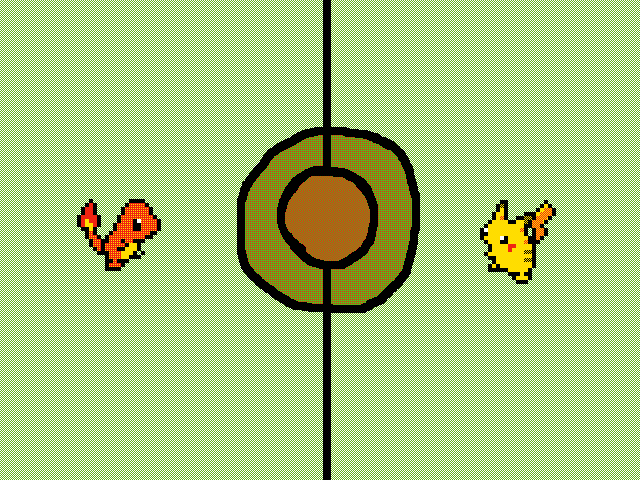 POKEMON BATTLE CHARMANDER V PIKACHU