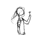Quick sketch I’m gonna finish after hw