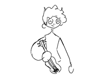 I just learned a song on my ukulele-