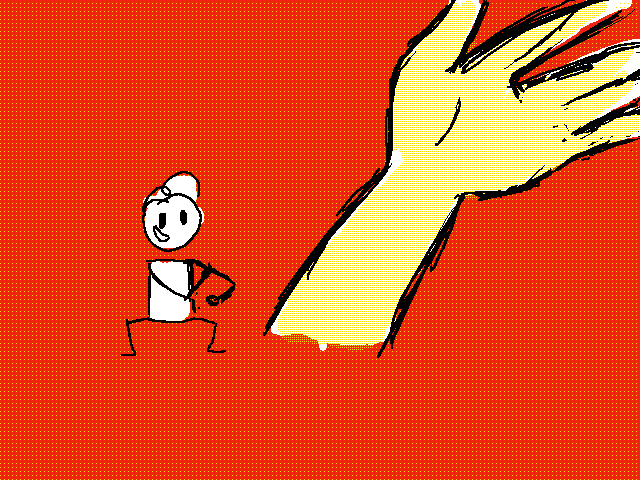 I randomly drew a hand!