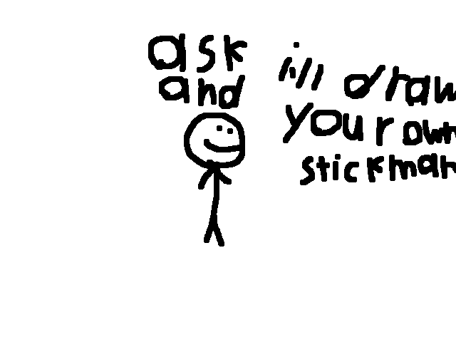 I'll create your own stickman