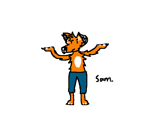 Sam the civilized furry