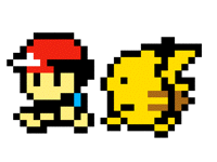 Ash and Pikachu