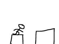 Stickman parkour