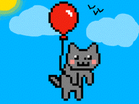 Nyn cat balloon
