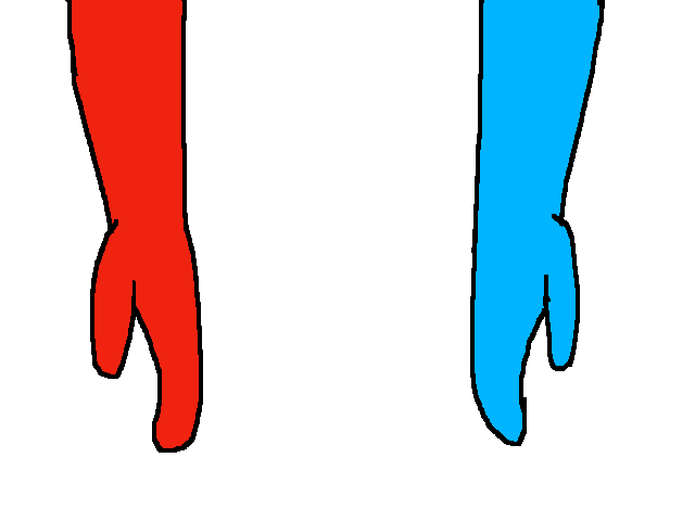 Holding hands