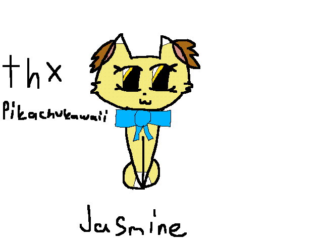 Thx Pikachukawaii Jasmine