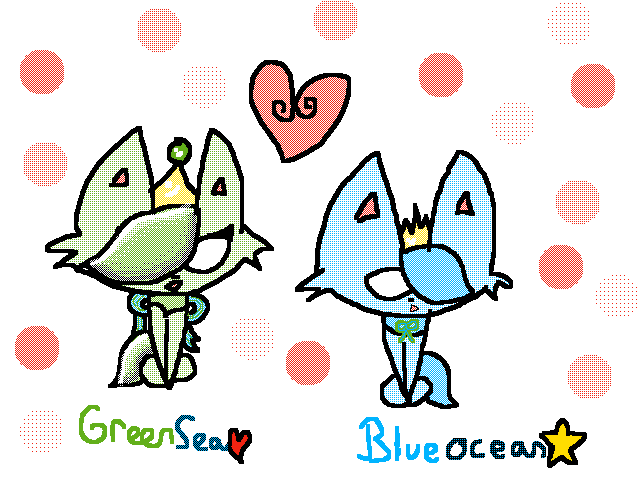 GreenSea^^ and BlueOcean*