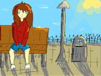 2 frames   (A normal day)