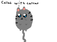 Baloon pusheen (collab with catcat)