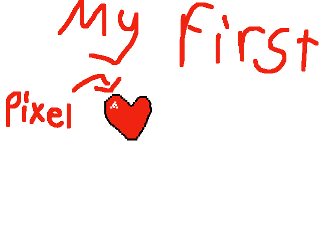 Pixel heart