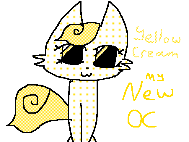 My new OC Yellow Cream