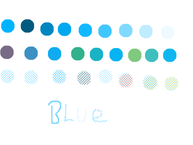 Blue