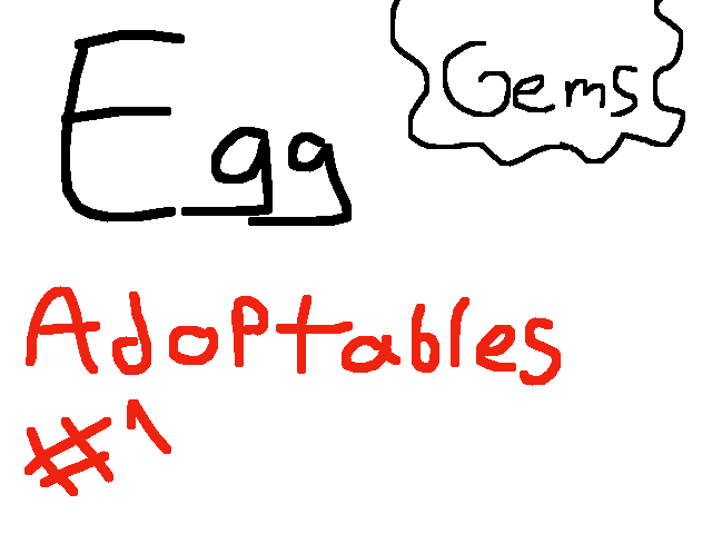 Egg adoptables #1 (Gems) 4/4