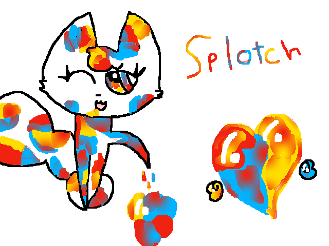Splotch For @mylily's contest