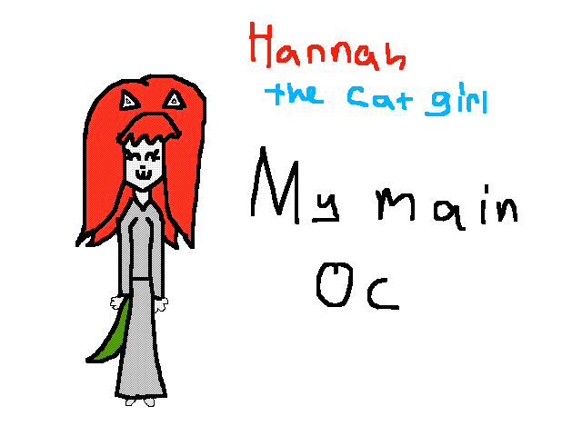 My Main OC Hannah The Cat Girl