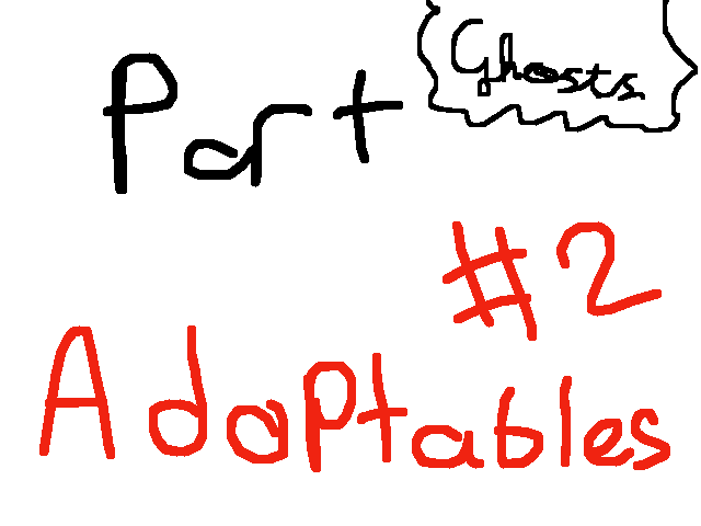 Part adobtables #2 2/3 (Cat ghosts)
