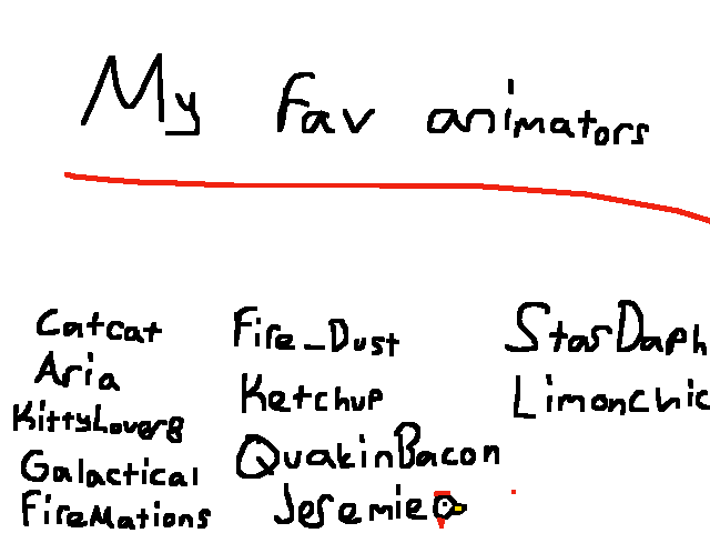 My fav animators