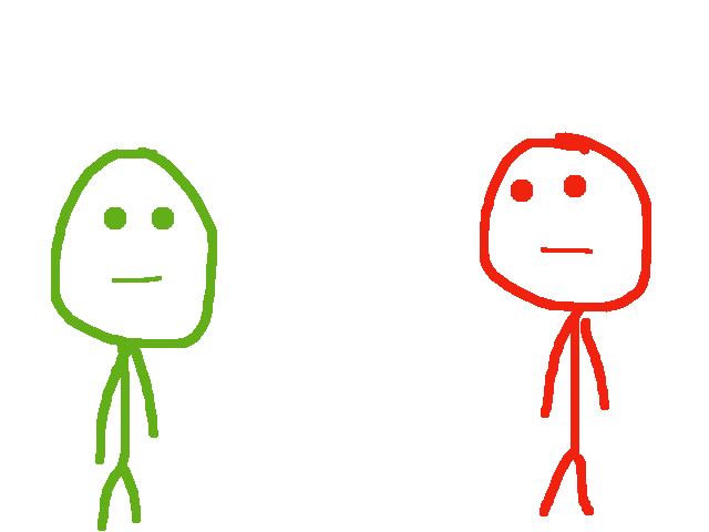 Never mess with red dude
