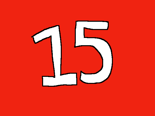 Thanks for 15 followers