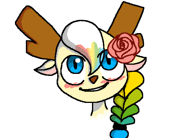 A drawing of Angel