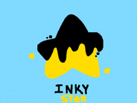 Inky stars logo