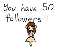 Thx for 50+ Follows!!!!!