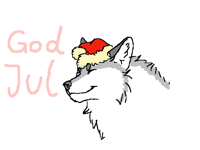 Christmas wolfie