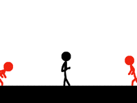 Testing throwing animation