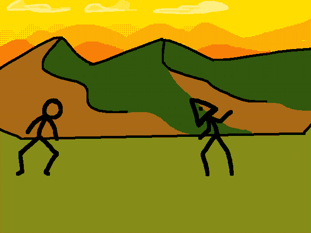 stick fight