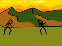 stick fight