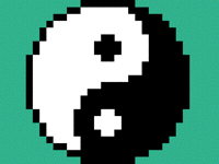 Yin yang animation
