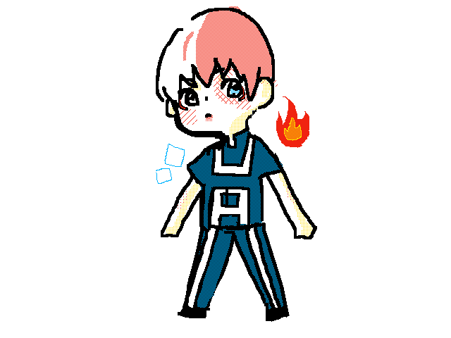 todoroki walking