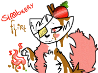 (Straberry flirt) My new oc